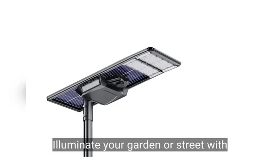 Luce solare da giardino a LED solare per esterni integrata 30W/40W/50W/60W/80W/100W120W Tutto in uno